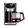 Amica CD2011 drip coffee maker with LED display, 1100 W, 1.8 L, 6 cups, black