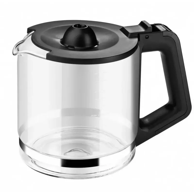 Amica CD2011 drip coffee maker with LED display, 1100 W, 1.8 L, 6 cups, black