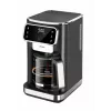 Amica CD2011 drip coffee maker with LED display, 1100 W, 1.8 L, 6 cups, black