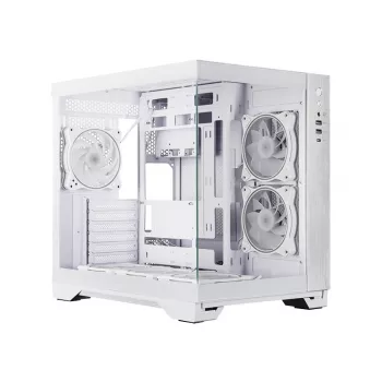 Chieftec GM-30W-TG-OP computer case Cube White