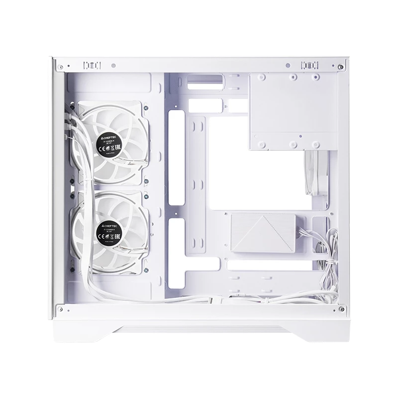 Chieftec GM-30W-TG-OP computer case Cube White