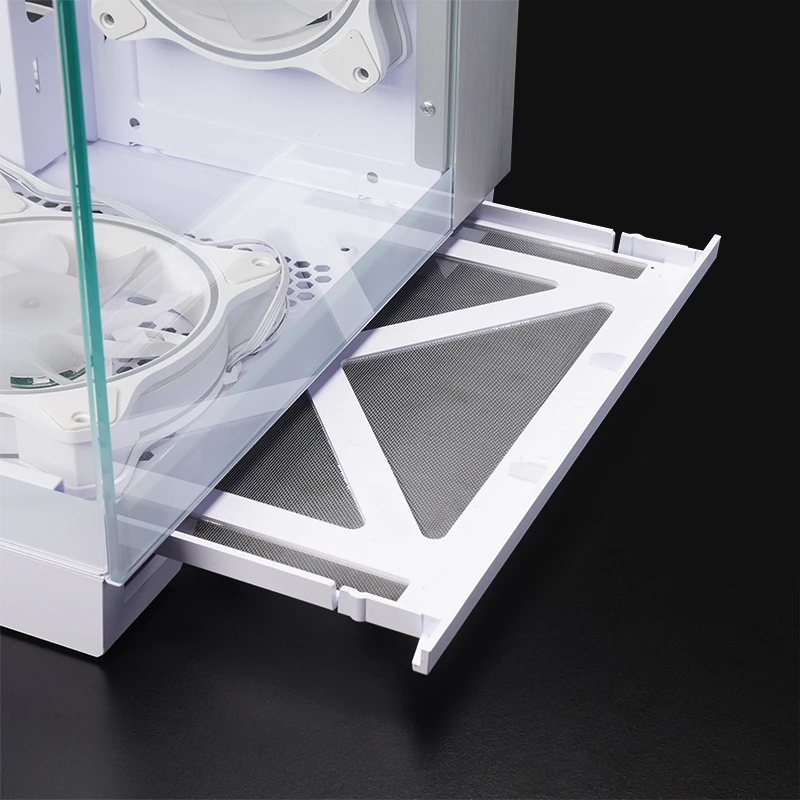 Chieftec GM-30W-TG-OP computer case Cube White
