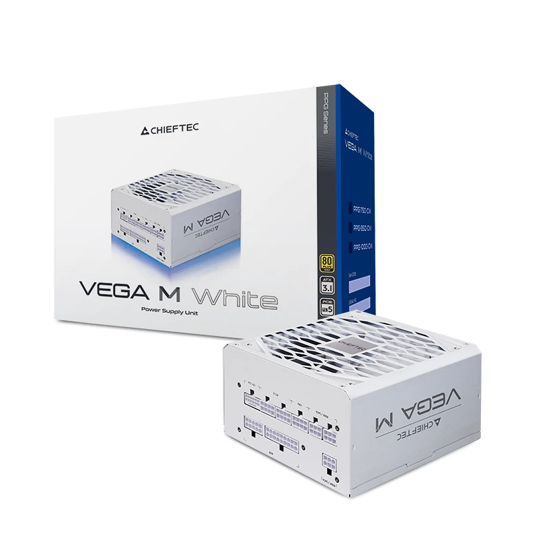 Chieftec Vega PPG-750-CW power supply unit 750 W 24-pin ATX ATX White