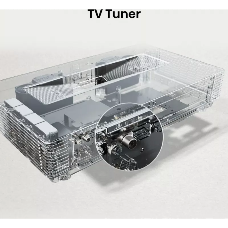 Hisense 120L5ND projection TV Ultra short throw projector 2700 ANSI lumens DLP UHD 4K (3840x2160) Black, Silver 3D