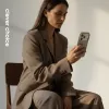 Crong Color Cover Magnetic Case for iPhone 17 Pro Max Stone
