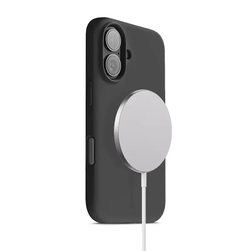 Crong Color Cover Magnetic Case with MagSafe for iPhone 17 Black