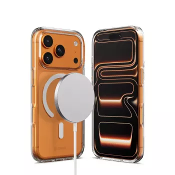 Crong Clear MAG Cover Case with MagSafe for iPhone 17 Pro Clear CRGCLRMIP1763PTRS