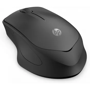 HP 280 Silent Wireless Mouse, Right-hand, Optical, RF Wireless, Black