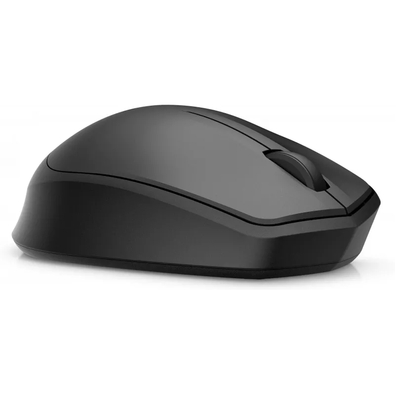 HP 280 Silent Wireless Mouse, Right-hand, Optical, RF Wireless, Black