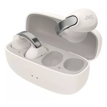 JVC HA-NP1T Headset True Wireless Stereo (TWS) Ear-clip-on Calls/Music USB Type-C Bluetooth Silver, White