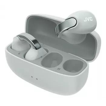 JVC HA-NP1T Headset True Wireless Stereo (TWS) Ear-clip-on Calls/Music USB Type-C Bluetooth Grey, Silver