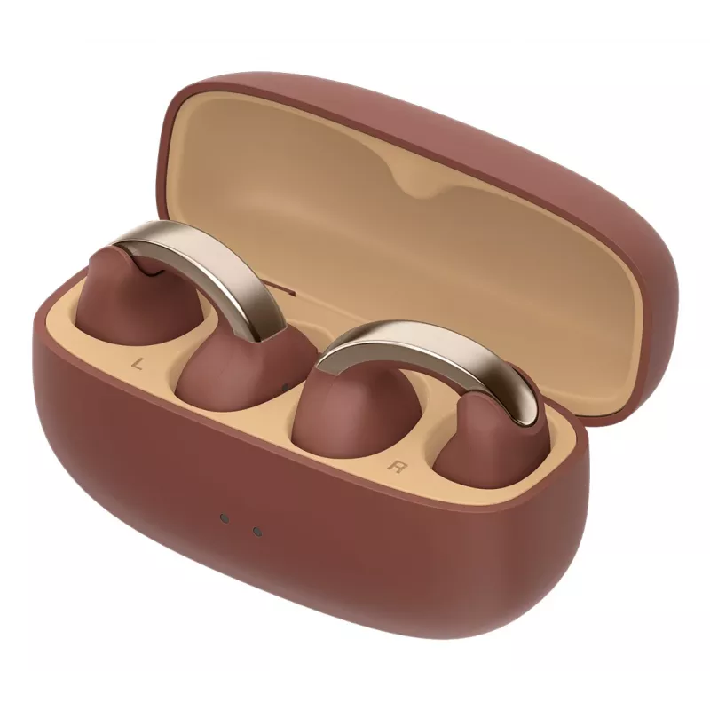 JVC HA-NP1T Headset True Wireless Stereo (TWS) Ear-clip-on Calls/Music USB Type-C Bluetooth Brown, Silver