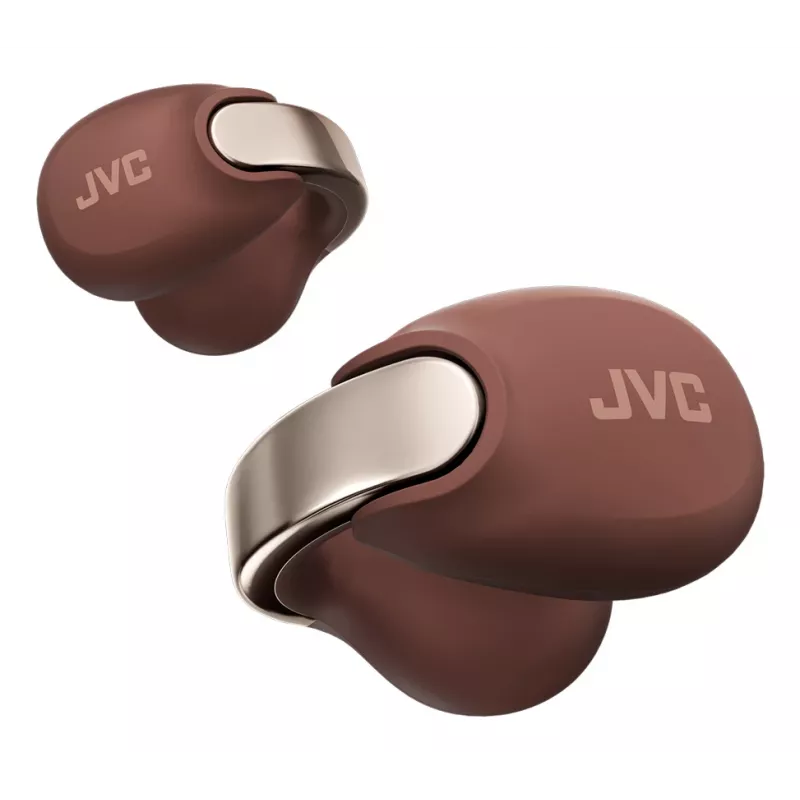 JVC HA-NP1T Headset True Wireless Stereo (TWS) Ear-clip-on Calls/Music USB Type-C Bluetooth Brown, Silver
