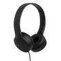 Headset JVC HA-S33UC binaural wired head-band, 2 drivers 29.7 mm, 20–20000 Hz, 1.2 m cable, inline mic, black