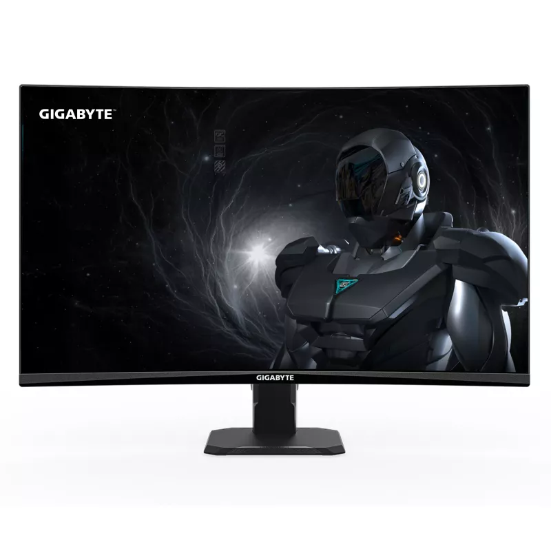 GIGABYTE GS27FC2 27 inch FHD Curved Gaming Monitor - 1920 x 1080, 240Hz, 1, 350 cd/m², HDR Ready, HDMI 2.0, Displayport 1.4