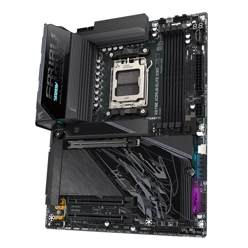 Motherboard GIGABYTE X870E AORUS ELITE X3D, AMD AM5, ATX