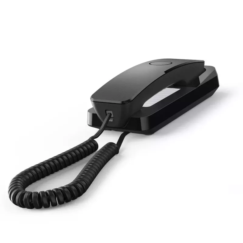 Analog telephone Gigaset DESK 200 Wired handset Black