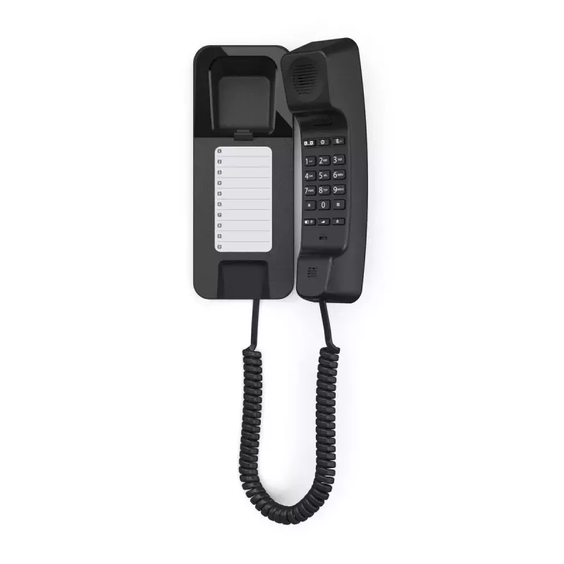 Analog telephone Gigaset DESK 200 Wired handset Black