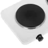 Electric hot plate Adler AD 6520, 2 burners/cooking zones, white