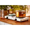 Electric hot plate Adler AD 6520, 2 burners/cooking zones, white