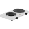 Electric hot plate Adler AD 6520, 2 burners/cooking zones, white