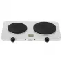 Electric hot plate Adler AD 6520, 2 burners/cooking zones, white