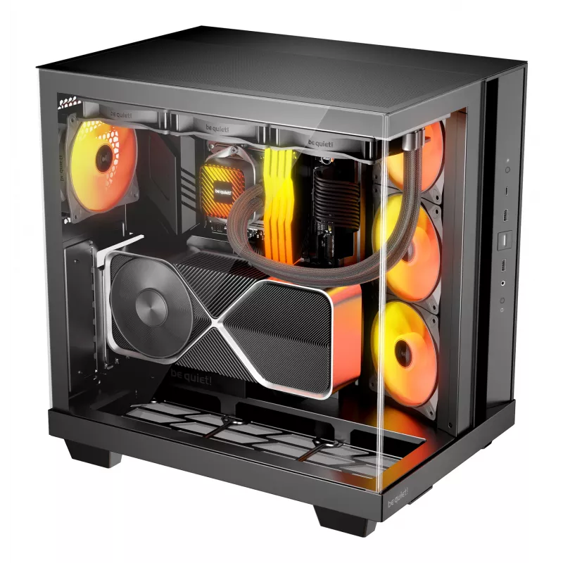 PC Case be quiet! Light Base 500 LX Black Midi Tower ATX 3x 120mm Fans