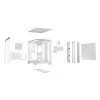 PC case be quiet Light Base 500 LX White Midi Tower ATX/PS2 PSU support 3x120 mm front 1x120 mm rear supports 2.5/3.5 inch drives 305×436×432 mm