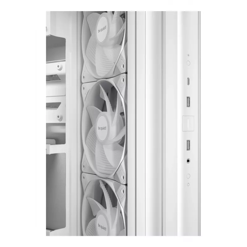 PC case be quiet Light Base 500 LX White Midi Tower ATX/PS2 PSU support 3x120 mm front 1x120 mm rear supports 2.5/3.5 inch drives 305×436×432 mm