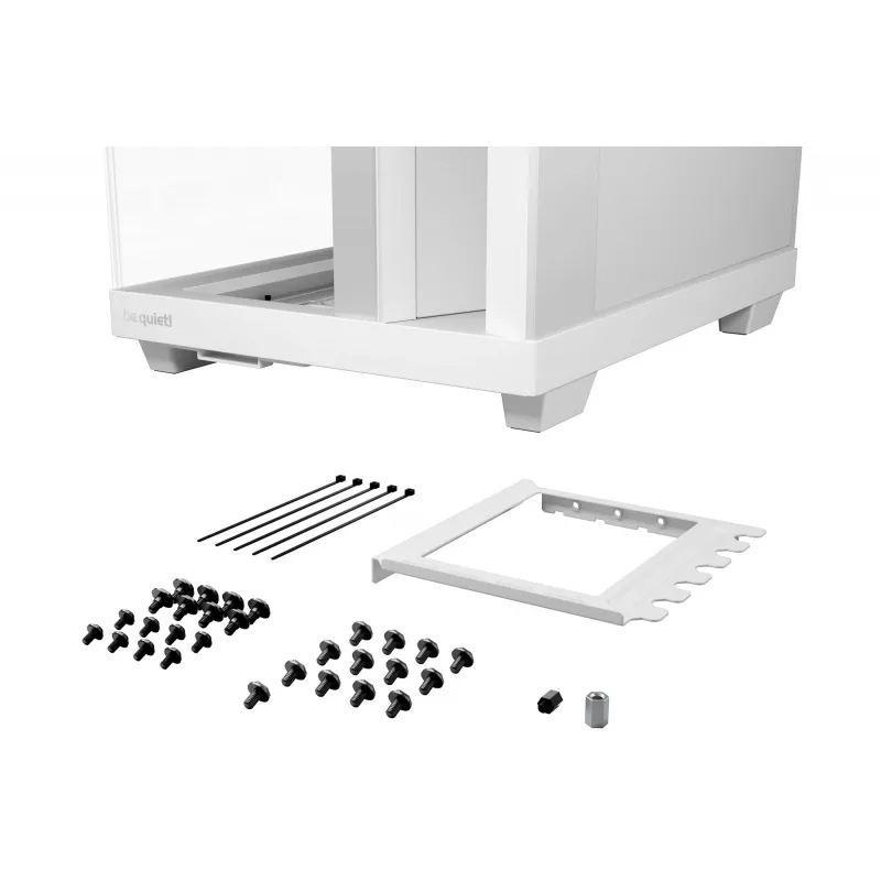 PC case be quiet Light Base 500 LX White Midi Tower ATX/PS2 PSU support 3x120 mm front 1x120 mm rear supports 2.5/3.5 inch drives 305×436×432 mm