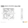 be quiet! Pure Wings 3 120mm | PWM Reverse White Triple-Pack Computer case Fan 12 cm 3 pc(s)