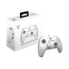 Wired USB Gaming Controller MSI FORCE GC200 WHITE — ergonomic design, wired connection