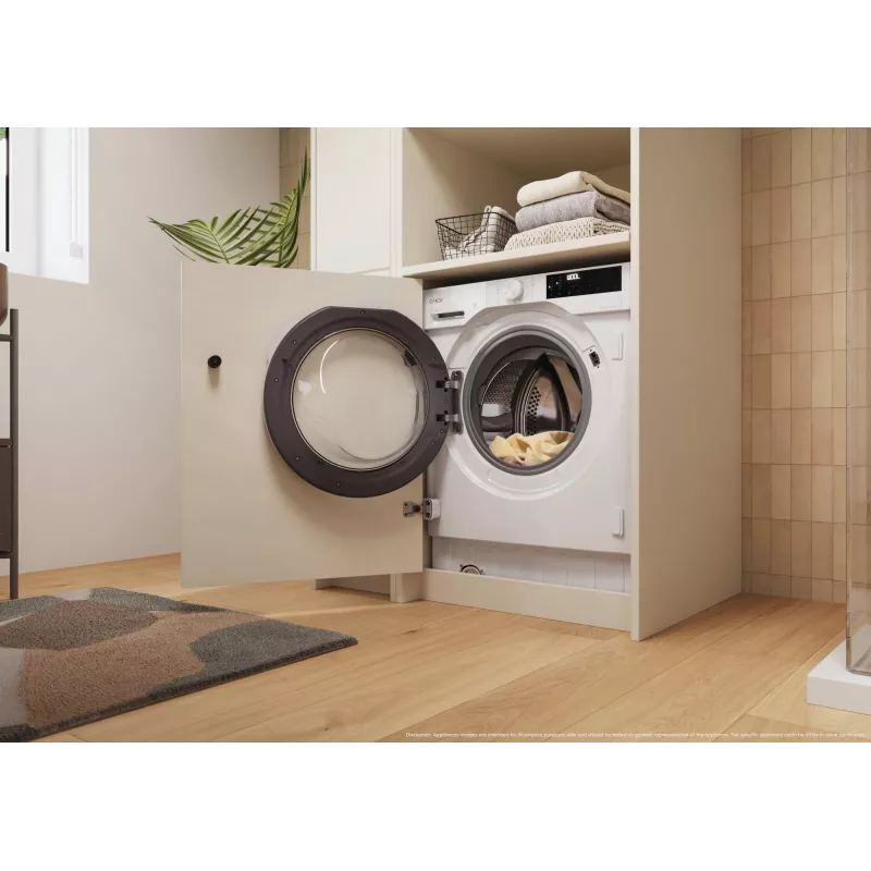Candy BC4S495M4D8-S washer dryer Built-in Front-load