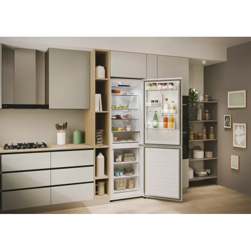 Candy Fresco ECN2CQTEW186 Freestanding 355 L White