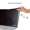 Laptop screen protector DICOTA Privacy Filter 2-way Black Universal