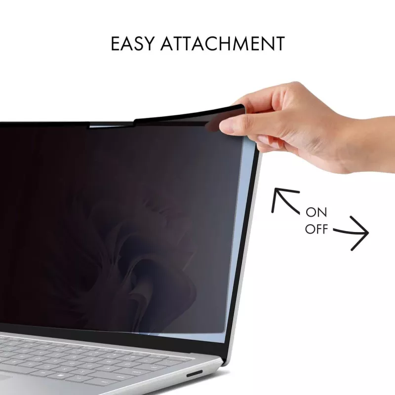 Laptop screen protector DICOTA Privacy Filter 2-way Black Universal