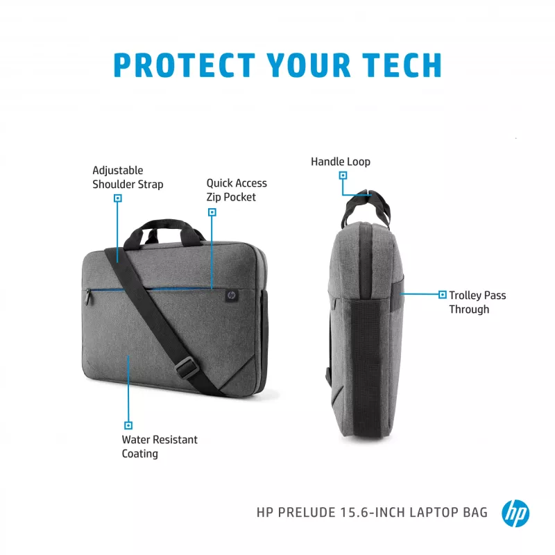 HP Prelude 15.6-inch Laptop Bag, Briefcase, 39.6 cm (15.6 inch), 300 g