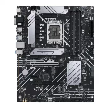 Motherboard ASUS PRIME B660-PLUS D4 — Intel B660, LGA 1700, ATX, DDR4, 4× DIMM, 128 GB, 3× M.2, 2.5 Gb LAN