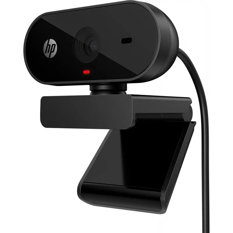 HP 320 FHD Webcam, 1920 x 1080 pixels, Full HD, 30 fps, Home, USB, Black