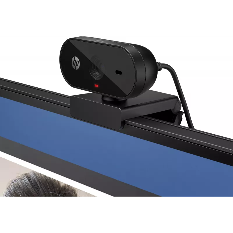 HP 320 FHD Webcam, 1920 x 1080 pixels, Full HD, 30 fps, Home, USB, Black