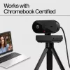 HP 320 FHD Webcam, 1920 x 1080 pixels, Full HD, 30 fps, Home, USB, Black