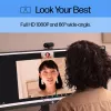 HP 320 FHD Webcam, 1920 x 1080 pixels, Full HD, 30 fps, Home, USB, Black