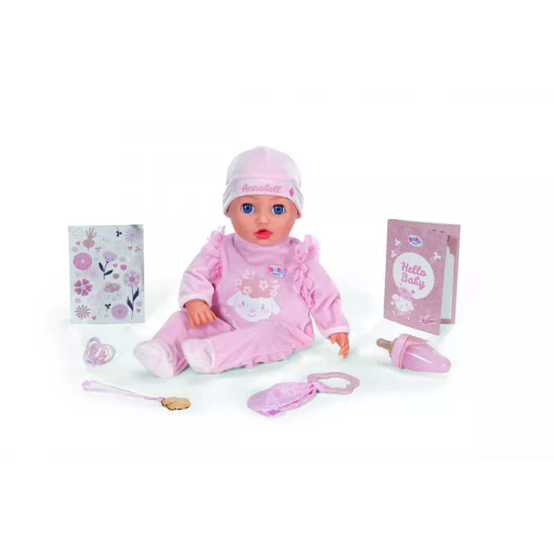 Doll zapf creation ZAPF BABY born Annabell 43cm – baby doll, 43 cm