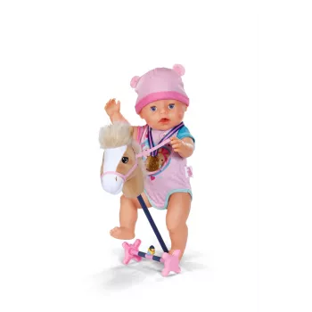 Doll accessory set ZAPF BABY born Hobby Horsing Set for 43 cm dolls, multicolour, for ages 3+