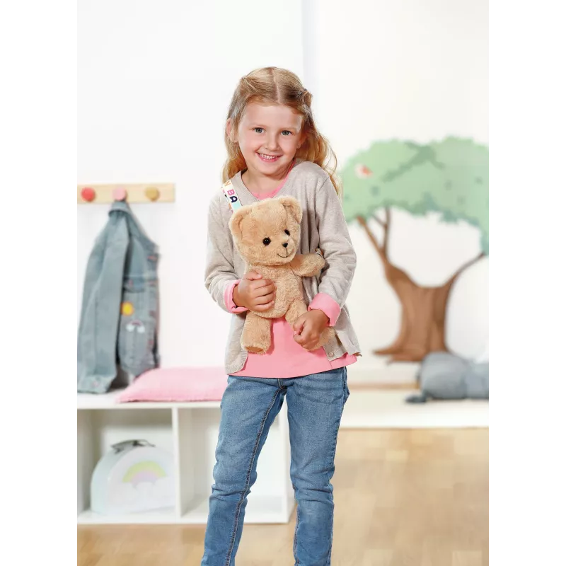 Toy bear bag ZAPF BABY born Teddy Bag — for children aged 3–12 years