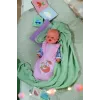 Doll sleeping bag ZAPF BABY born Sleeping Bag Flower, fabric, foldable, for ages 3+