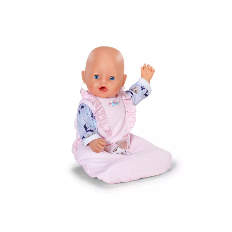 Doll sleeping bag ZAPF BABY born Sleeping Bag Flower, fabric, foldable, for ages 3+
