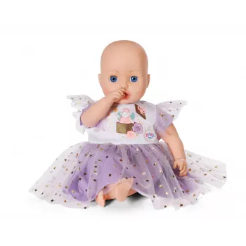 Doll dress ZAPF BABY born Lilac Tutu Dress for 43 cm dolls, fabric, multicolour, foldable, age 3+