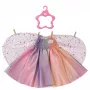Doll dress ZAPF BABY born Rainbow Nightdress for 3–12 yrs, textile, multicolour, foldable