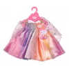 Doll dress ZAPF BABY born Rainbow Nightdress for 3–12 yrs, textile, multicolour, foldable